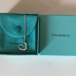 Tiffany & Co Open Heart Pendant